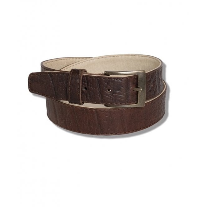 The Original Rogue The Original Rogue Mens Leather Rolled Edge Belt